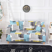 Stripes Print Dustproof All-powerful Slipcovers Stretch Sofa Cover Super Soft Fabric Couch Cover with One Free Boster Case(Chair/Love Seat/3 Seats/4 Seats) miniinthebox