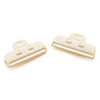 Strong Plastic Sealing Clip (Beige,  2-pack)