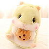 Stuffed Animal Pillow Plush Toys Plush Dolls Rabbit Cartoon Hamster lifelike Adorable Desk Decoration Imaginative Play,  Stocking,  Great Birthday Gifts Party Favor Supplies Boys and Girls Adults Kids