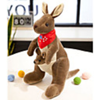 Stuffed Animal Plush Toys Plush Dolls Kangaroo Fun Lovely Sponge 35cm Imaginative Play,  Stocking,  Great Birthday Gifts Party Favor Supplies Boys and Girls Adults Kids