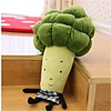 Stuffed Animal Plush Toys Plush Dolls Vegetables Cartoon Cotton 20inch Green Broccoli Imaginative Play,  Stocking,  Great Birthday Gifts Party Favor Supplies Boys and Girls Adults Kids