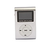 Stylish 2GB Clip-on 0.8" LCD MP3 Player with FM Radio (Silver)