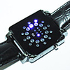 Stylish 31 LED Blue Light Digit Wrist Watch(Square)