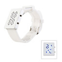 Stylish Blue LED Fashion Silicone Wrist Watch