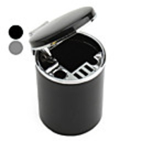 Stylish Blue Light Mini Ashtray (Black)