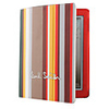 Stylish Colorful Stripe Pattern Protective PU Leather Case w/ Stand for Apple iPad 2