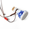 Stylish Hand Woven Ceramic Necklaces (Blue Vase)