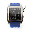 Stylish LED Multicolour Light Digit Wrist Watch(Blue and Square)