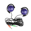Stylish Multimedia Earphones with Microphone (Dark blue)