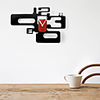 Stylish Number Ultra Simple Design Wall Clock (QWN150)