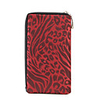Stylish Pouch Bag / Zipper for iPhone 4 - Red