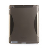 Stylish Protective Frosted Back Case for ipad 2 (grey)