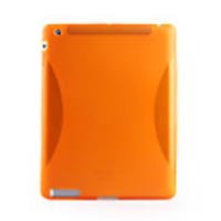 Stylish Protective Frosted Back Case for ipad 2 (yellow)