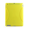Stylish Protective Silicon Back Case for ipad 2 (yellow)