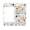 Stylish Protective Sticker for iPhone 4(Fluttering Clouds)