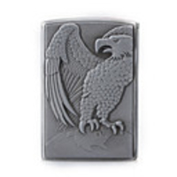 Stylish Silver Cigar Lighter - Eagle
