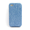 Stylish Sparkling Flip PU Leather Case for iPhone 4 (Blue)