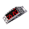 Stylish Stainless Steel Wristwatch with Mirror-Silver(7591120)