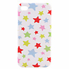 Stylish Star Hard Case for iPhone4G (White)