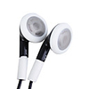 Stylish Stereo Earphones (Black/White)