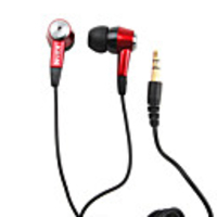 Stylish Stereo Earphones (Red)
