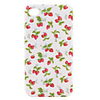 Stylish Strawberry Hard Case for iPhone4G (White)