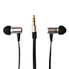 Stylish Super Base Earphones - ES 100M (Silver)