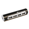 Stylish USB 2.0 Hub Bar 4 Port (Black)