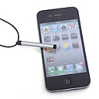Stylus Touch Pen for iPhone 4/3GS and iPod Touch (Silver)