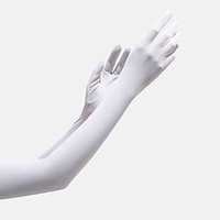 Summer Gloves for Men,  Non-Slip Anti-UV Breathable Gloves,  Sunscreen Ice Silk Cooling Thin Fingerless Mittens for Driving Bike Cycling miniinthebox