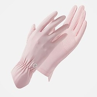 Summer Gloves for Women,  Non-Slip Anti-UV Breathable Gloves,  Sunscreen Ice Silk Cooling Thin Mittens for Driving Bike Cycling miniinthebox