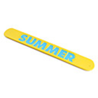 Summer Style Silicone Wrist Band (Yellow)