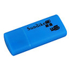 Sundike Mini USB 2.0 SDHC TF/MicroSD Card Reader (Blue)
