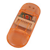Sundike USB 2.0 SDHC SD/MMC Card Reader (Orange)