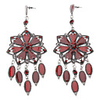 Sunflower Silver Plated Earrings