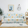 Sunny Day 1-Piece Sofa Cover Couch Cover Furniture Protector Soft Stretch Slipcover Spandex Jacquard Fabric Super Fit for 1~4 Cushion Couch and L Shape Sofa, Easy to Install(1 Free Cushion Cover)