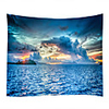 Sunset In The Sea Classic Theme Wall Decor 100% Polyester Contemporary Wall Art Wall Tapestries Decoration