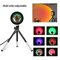 Sunset Lamp Sunset Projection Lamp with RGB LED Can Emit Different Colors of Rainbow Light Sunset Light for Home Party Living Room Bedroom Decor miniinthebox