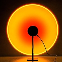 Sunset Projection Lamp Led Light,  Romantic Visual Mood Lighting Lamp,  90 Degree Rotation Network Red Light,  Modern Floor Stand Night Light for Living Room Bedroom Decor miniinthebox