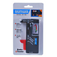 Sunwa 1.5V/9V/Button Battery Power Level Tester
