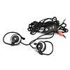Super Bass Mini Stereo Earphones with Microphone (Black)