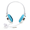 Super Bass Multimedia Headset (Blue White)
