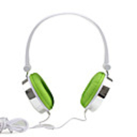 Super Bass Multimedia Headset (Green White)