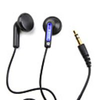 Super Bass Stereo Earphones (Black)