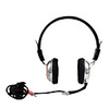 Super Bass Stereo Headset with Fixed Bendable Microphone (Silver Orange)