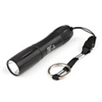 Super Bright 3W CREE LED Flashlight Black