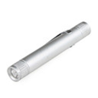 Super Bright 3W CREE LED Flashlight Silver