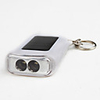 Super Bright LED Portable Solar Flashlight And Solar Lantern - White
