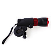 Super Bright LED Torch with Bicycle Clip Holder,  Red