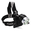 Super Bright Stainless Steel 3 Modes Rechargeable Headlamp with Cree T6 LED